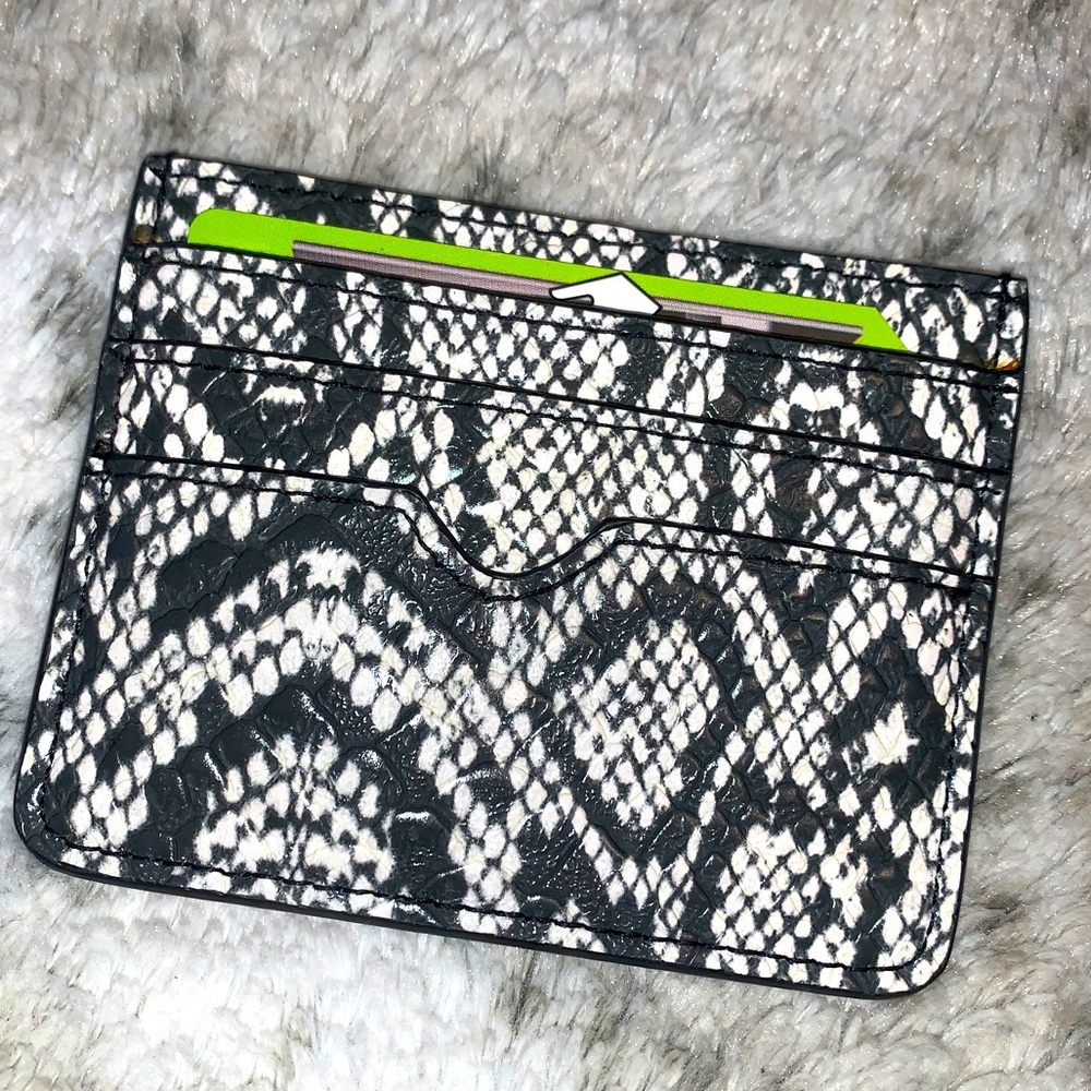 Snake Skin Card Holder